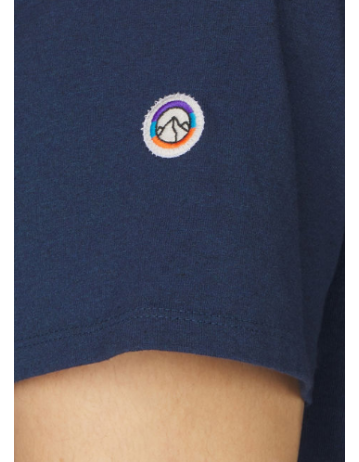 Patagonia Fitz Roy Icon Responsibili Tee - New Navy - Product Photo 2