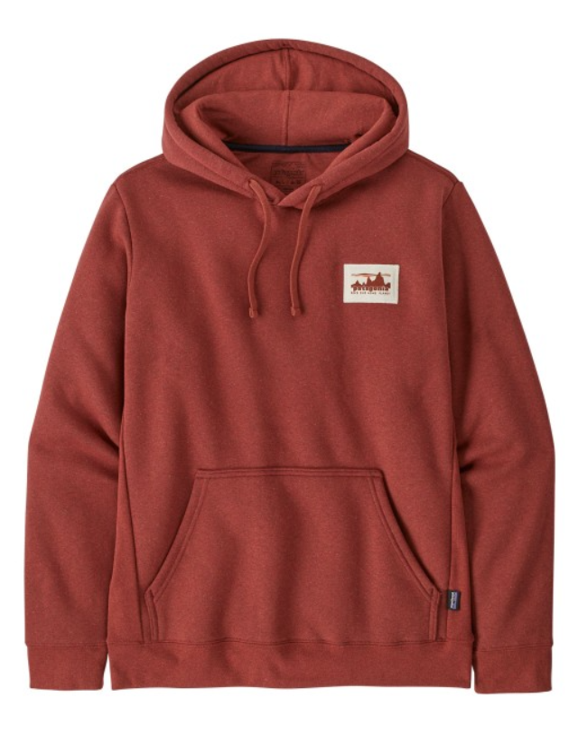 Patagonia 73 Skyline Uprisal Hoody - Burnished Red - Herren Sweatshirt  - Cover Photo 1