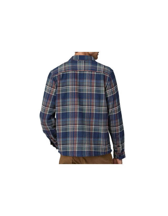 Patagonia Fjord Flannel Shirt - Adventurer: New Navy - Herrenhemd  - Cover Photo 2