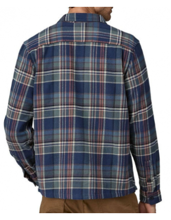 Patagonia Fjord Flannel Shirt - Adventurer: New Navy - Herrenhemd - Miniature Photo 2