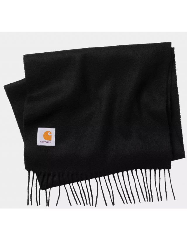 Carhartt Wip Clan Scarf Wool - Black - Cache-Cou  - Cover Photo 2