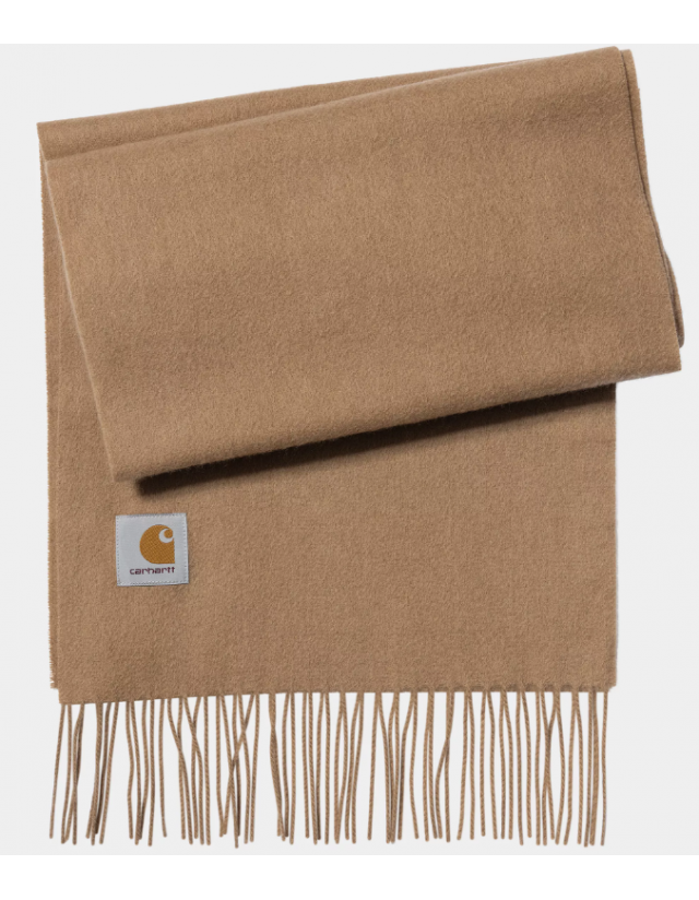 Carhartt Wip Clan Scarf Wool - Peanut - Cache-Cou  - Cover Photo 2