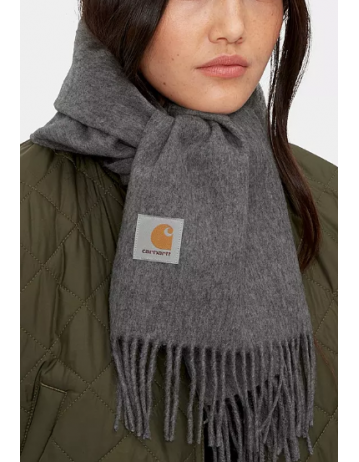 Carhartt Wip Clan Scarf Wool - Dark Grey Heather - Product Photo 2