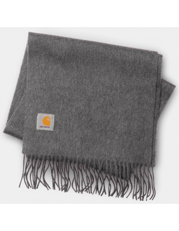 Carhartt WIP Clan Scarf Wool - Dark Grey Heather - Cache-Cou - Miniature Photo 2