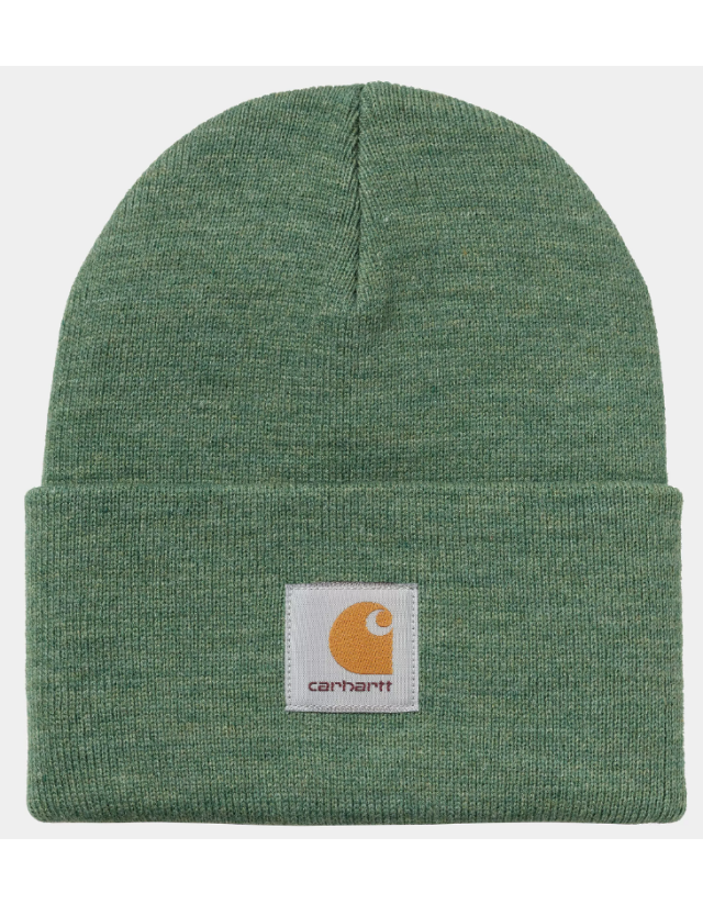 Carhartt Wip Acrylic Watch Hat - Duck Green Heather - Mütze  - Cover Photo 1