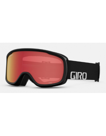 Giro Goggle Cruz Black Wordmark Amber Scarlet - Product Photo 1