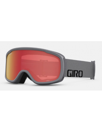 Giro Goggle Cruz Grey Wordmark Amber Scarlet - Product Photo 1