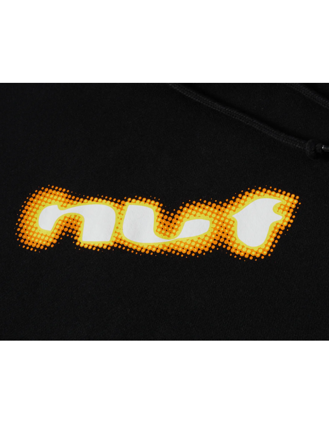 Huf Blur Pullover Hoodie - Black - Men's Sweatshirt  - Cover Photo 2