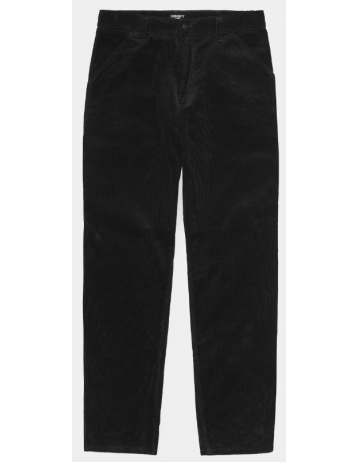 Carhartt Wip Single Knee Pant - Black Corduroy - Product Photo 1