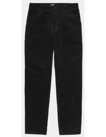 Carhartt WIP Single Knee Pant - Black corduroy - Männerhosen - Miniature Photo 1