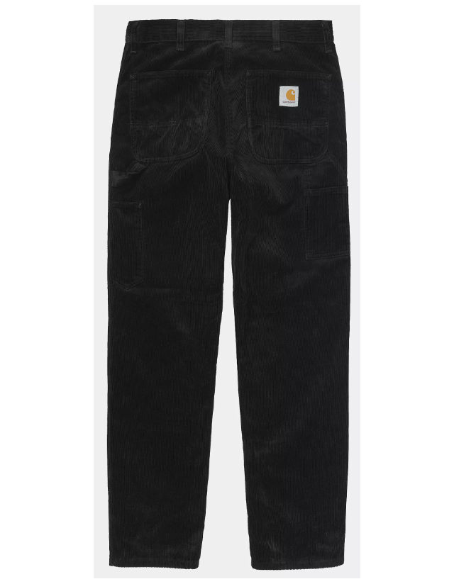 Carhartt Wip Single Knee Pant - Black Corduroy - Männerhosen  - Cover Photo 2