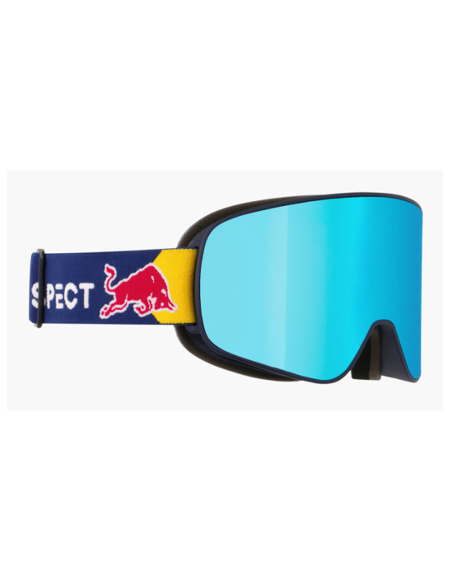 Red Bull Spect Goggles Rush - Smoke Ice Blue Mirror - Ski & Snowboard Goggles  - Cover Photo 1