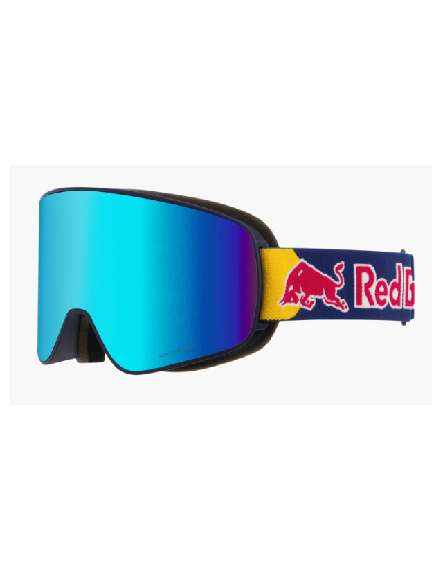 Red Bull Spect Goggles Rush - Smoke Ice Blue Mirror - Ski & Snowboard Goggles  - Cover Photo 2