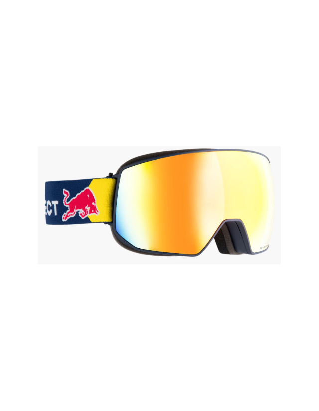 Red Bull Spect Goggles Fink - Orange Red Mirror - Masque Ski & Snowboard  - Cover Photo 2