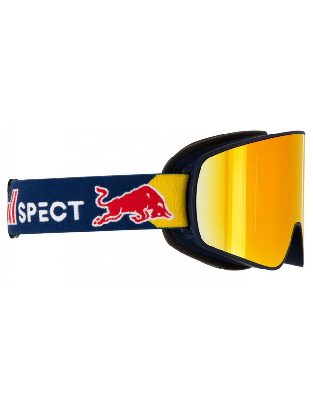 Red Bull Spect Goggles Rush - Orange Red Mirror - Ski & Snowboard Goggles  - Cover Photo 1