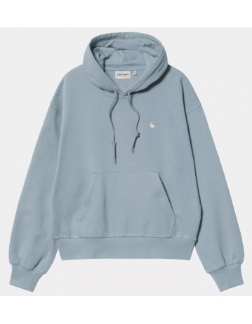 Carhartt Wip W' Hooded Casey Sweatshirt - Frosted Blue - Product Photo 1