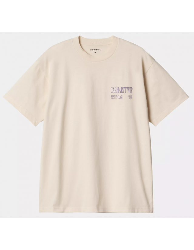 Carhartt Wip Best In Class T-Shirt - Natural - Men's T-Shirt  - Cover Photo 1