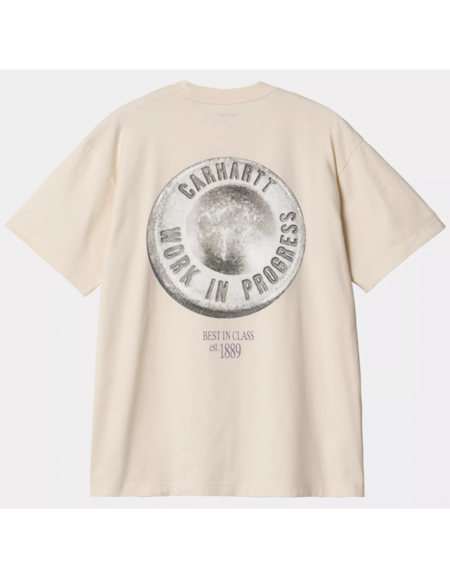 Carhartt Wip Best In Class T-Shirt - Natural - Men's T-Shirt  - Cover Photo 2