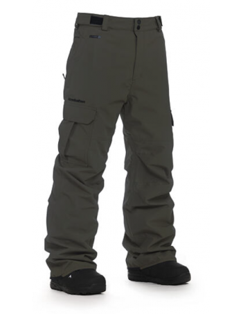 HorseFeathers Rowen Pants - Urban Olive - Pantalon Ski & Snowboard Homme - Miniature Photo 1