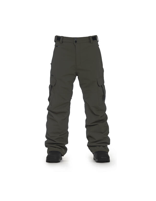 Horsefeathers Rowen Pants - Urban Olive - Pantalon Ski & Snowboard Homme  - Cover Photo 2