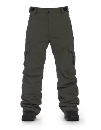 HorseFeathers Rowen Pants - Urban Olive - Pantalon Ski & Snowboard Homme - Miniature Photo 2