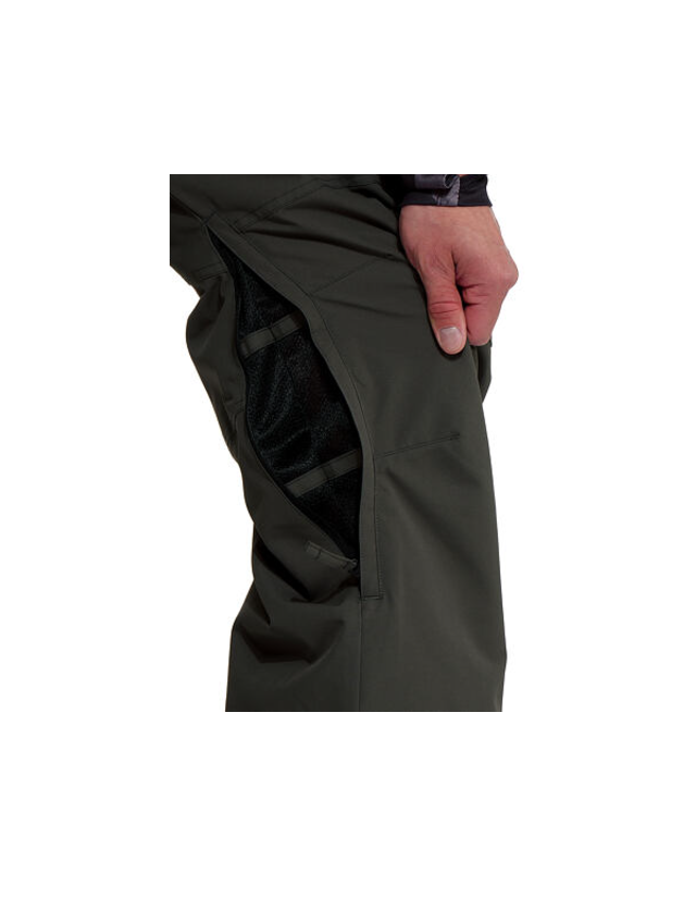 Horsefeathers Rowen Pants - Urban Olive - Pantalon Ski & Snowboard Homme  - Cover Photo 4