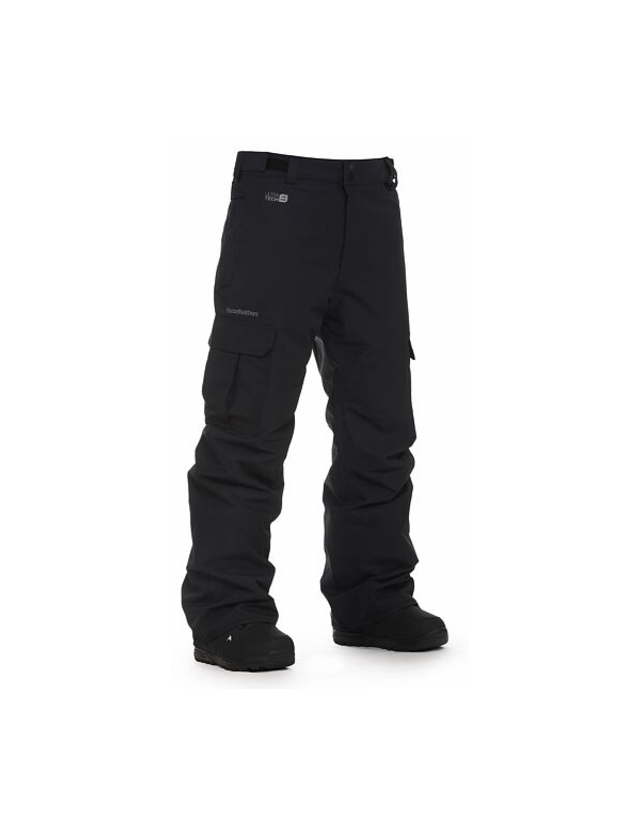 Horsefeathers Rowen Pants - Black - Pantalon Ski & Snowboard Homme  - Cover Photo 2