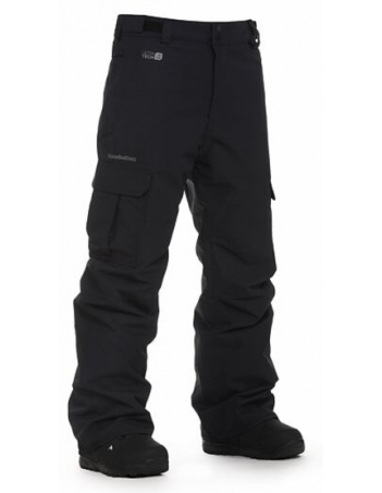 HorseFeathers Rowen Pants - Black - Pantalon Ski & Snowboard Homme - Miniature Photo 2