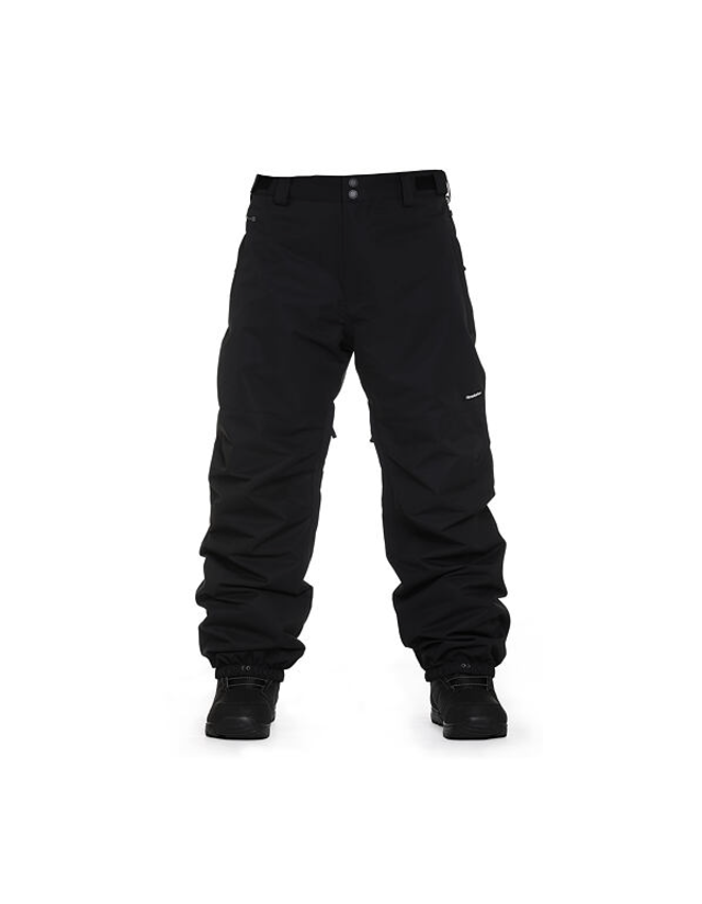 Horsefeathers Baron Pants - Black - Pantalon Ski & Snowboard Homme  - Cover Photo 2