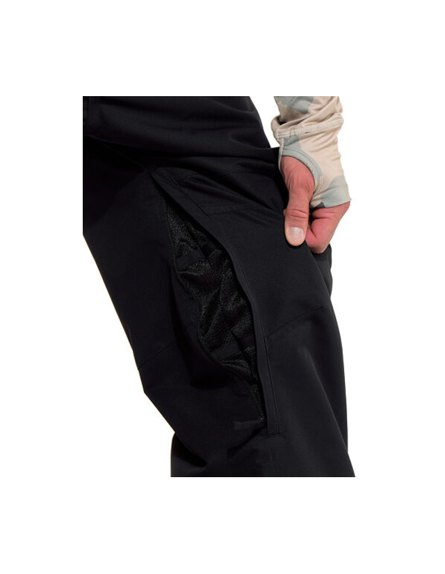 Horsefeathers Baron Pants - Black - Pantalon Ski & Snowboard Homme  - Cover Photo 4