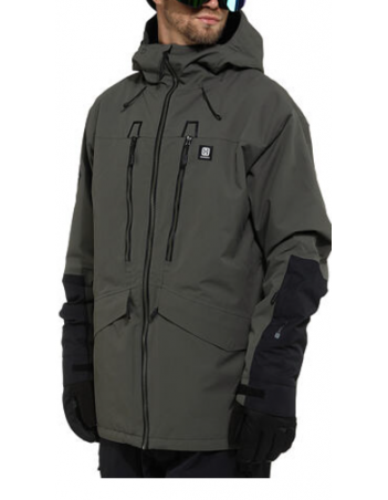 Horsefeathers Halen II Insulated jacket - Urban Olive - Heren Ski- En Snowboardjas - Miniature Photo 2