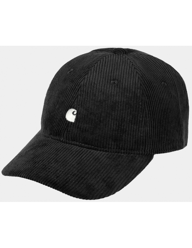 Carhartt Wip Harlem Cap - Black / Wax - Casquette  - Cover Photo 1