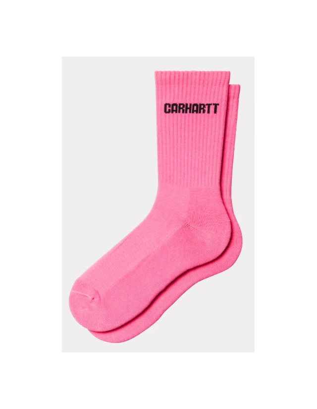 Carhartt Wip Industry Socks - Lumo Pink - Socks  - Cover Photo 1