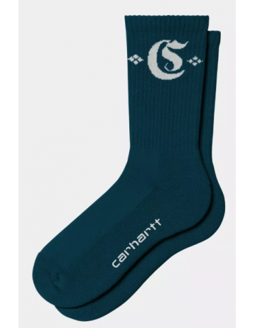 Carhartt Wip Greatest Hits Socks - Deep Lagoon - Product Photo 1