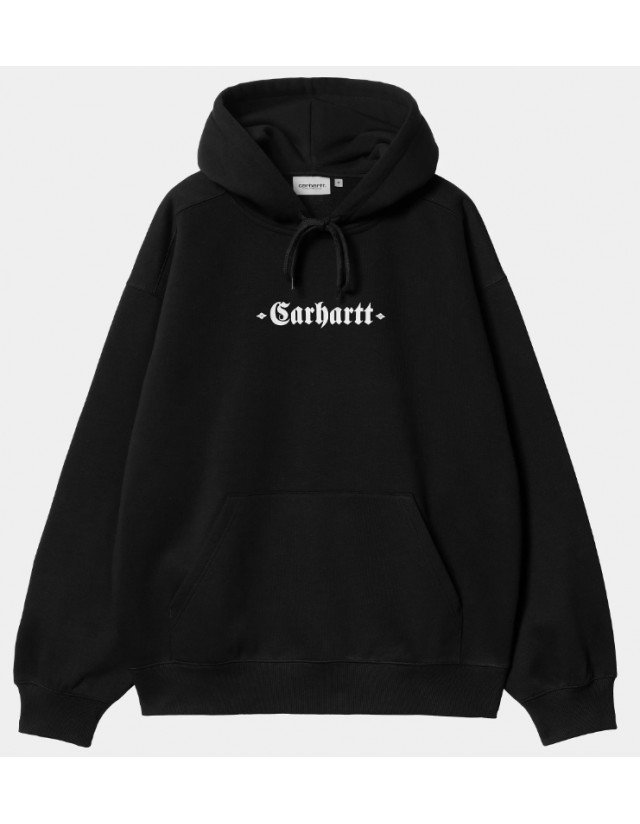 Carhartt Wip Hooded Greatest Hits Sweat - Black - Men's Sweatshirt  - Cover Photo 1