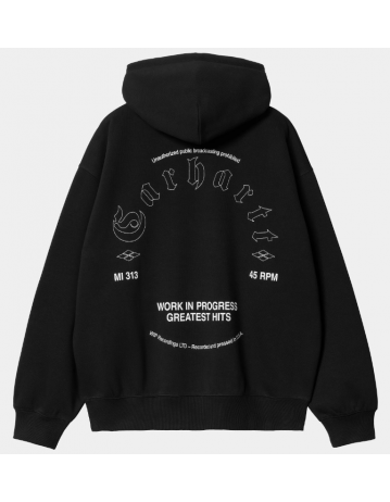 Carhartt Wip Hooded Greatest Hits Sweat - Black - Product Photo 2