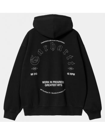 Carhartt WIP Hooded Greatest Hits sweat - Black - Men's Sweatshirt - Miniature Photo 2