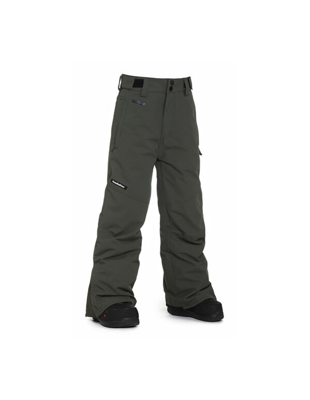 Horsefeathers Orca Youth Pants - Urban Olive - Pantalon Ski & Snowboard Garçon  - Cover Photo 2