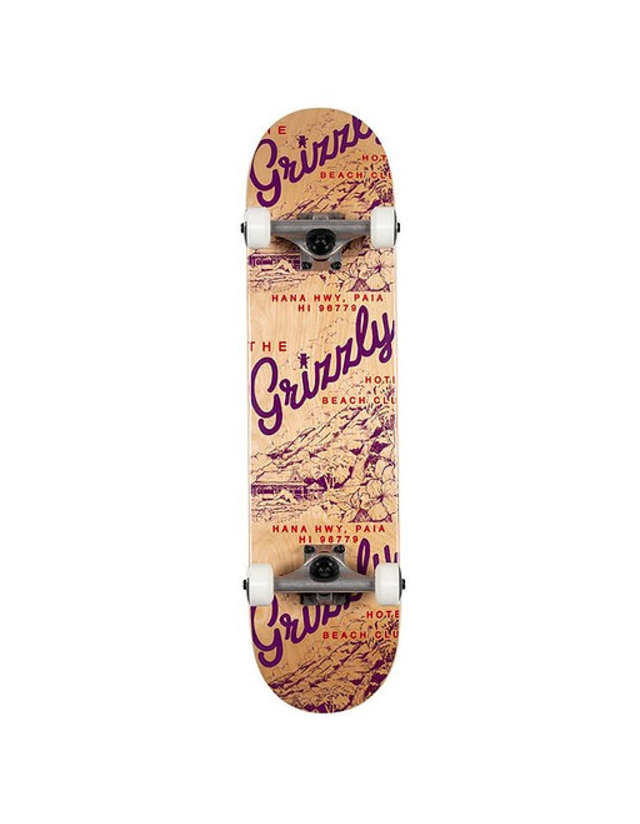 Grizzly Beach Club Complete 7.5 - Skateboard  - Cover Photo 1