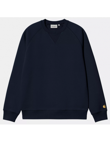 Carhartt Wip Chase Sweat - Mizar / Gold - Product Photo 1