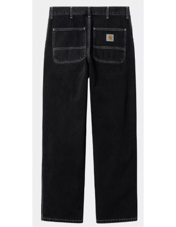 Carhartt Wip Simple Pant - Black Heavy Stone Wash - Product Photo 1