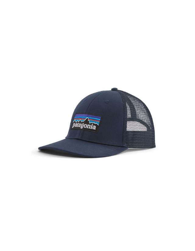 Patagonia P-6 Logo Trucker Hat - New Navy - Casquette  - Cover Photo 1