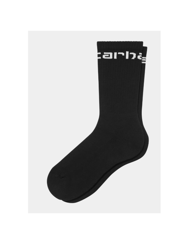 Carhartt Wip Carhartt Socks - Black / White - Chaussettes  - Cover Photo 1