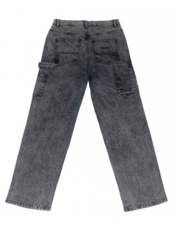 Nnsns Clothing Yeti Grey Acid Stretch Denim - Product Photo 1