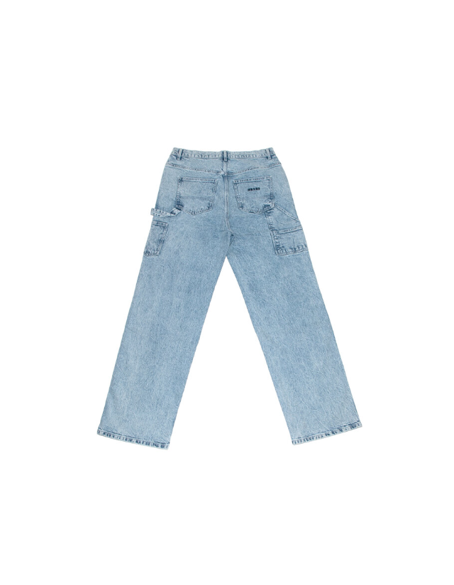 Nnsns Clothing Yeti - Acid Blue Denim - Men's Pants  - Cover Photo 1