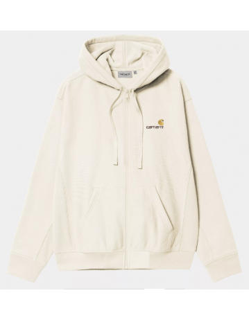 Carhartt Wip Hooded American Script Jacket - Natural - Product Photo 1