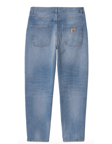 Carhartt Wip Newel Pant - Blue Light Used Wash - Product Photo 2