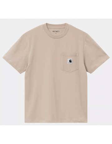 Carhartt Wip W' Pocket T-Shirt - Fleur De Sel - Product Photo 1