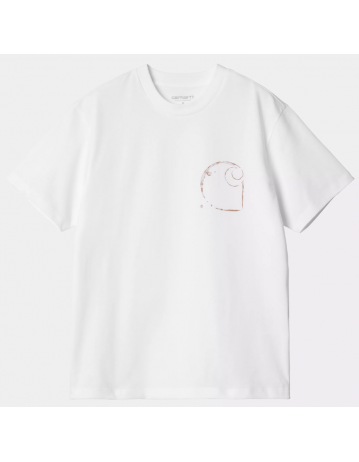 Carhartt Wip W' Java T-Shirt - White - Product Photo 1