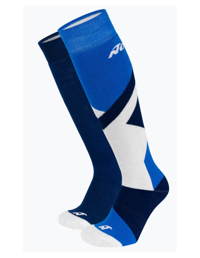 Nordica Multisport Winter 2pp Jr - Navy / Blue / White - Chaussettes  - Cover Photo 1